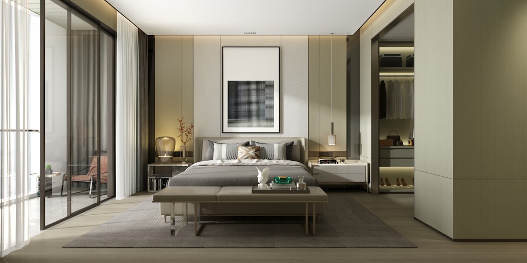 white bed linen with white pillow